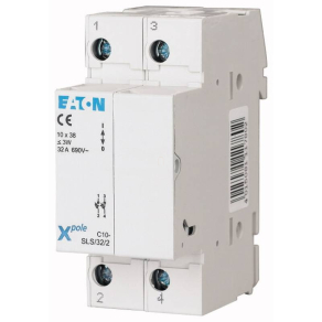   Eaton C10-SLS/32/2-L biztosítós szakaszoló, 10x38 biztosítékhoz, villogó f 112227
