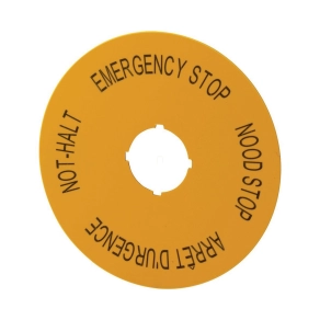 Eaton vész-ki tábla, de, en, nl, fr, m22-xak13-121087