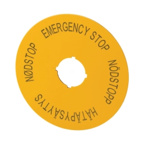 Eaton vész-ki tábla, en, sv, fi, da, m22-xak14-121088