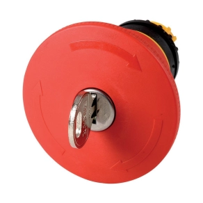   Eaton kulcsos vész-ki gomb 60mm, ronis zár, m22-pvs60p-rs-121467