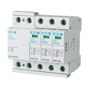   Eaton villámáram és túlfeszültség levezető készlet b+c 12, 5kA tn-s, spbt12-280-3+Npe-158332