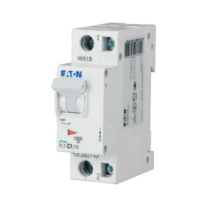 Eaton kismegszakító, 10kA, 1P+0, pl7-c1/1n-165230