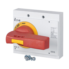   Eaton forgató kar, piros-sárga, zárható (forgatókaron), NZM3-xdvgr-165717