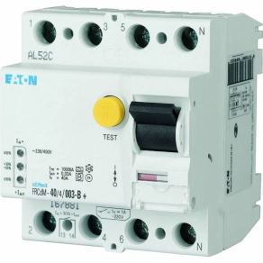   Eaton áramvédő kapcsoló 10kA négy pólusú, frcdm-25/4/03-s/bfq-167908