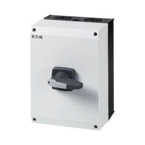   Eaton főkapcsoló 160A három pólusú tokozott, lakatolható, szürke, dmm-160/3/i5/p-g-172793