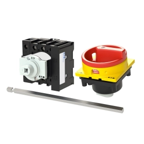   Eaton főkapcsoló három pólusú+N 32A +1ny1z beépíthető fém-tengely, p1-32/m4/svb/n/hi11-172871