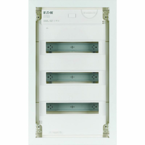   Eaton süllyeszthető kiselosztó, sf ajtó, IP30, 3sor, feszítőrugós, klv-36upp-sf-178803
