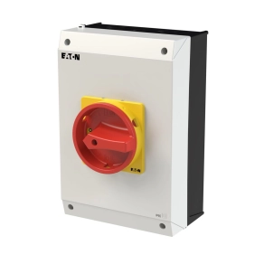   Eaton főkapcsoló vész-ki három pólusú 63A tok. 1ny1z árnyékoló l., p3-63/i4/mbs/svb/hi11-182423