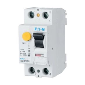   Eaton áramvédő kapcsoló 10kA kétpólusú, frcmm-25/2/01-s/f-187390