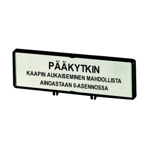 Eaton felirati tábla /t0, t3, p1, zfs66-t0-205537