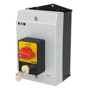   Eaton zárható pánikkapcsoló vész-ki három pólusú 25A tokozott, p1-25/i2/sva(s)-rt-207306