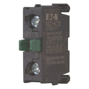   Eaton érintkezőelem, 1z, alaplapra, csavaros, m22-kc10-216380