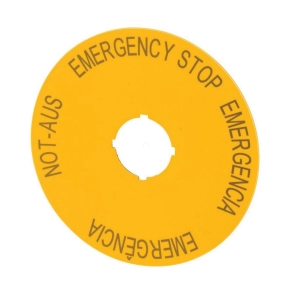 Eaton vész-ki tábla, de, en, es, pt, m22-xak2-216466