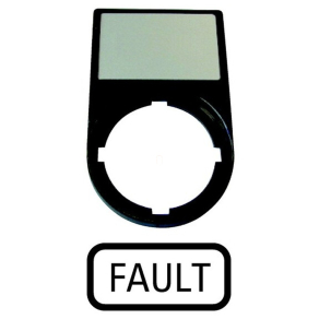 Eaton felirati tábla tartó + tábla, m22s-st-gb8-216498