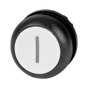   Eaton nyomógomb, lapos, fehér, reteszelt, m22s-dr-w-x1-216635