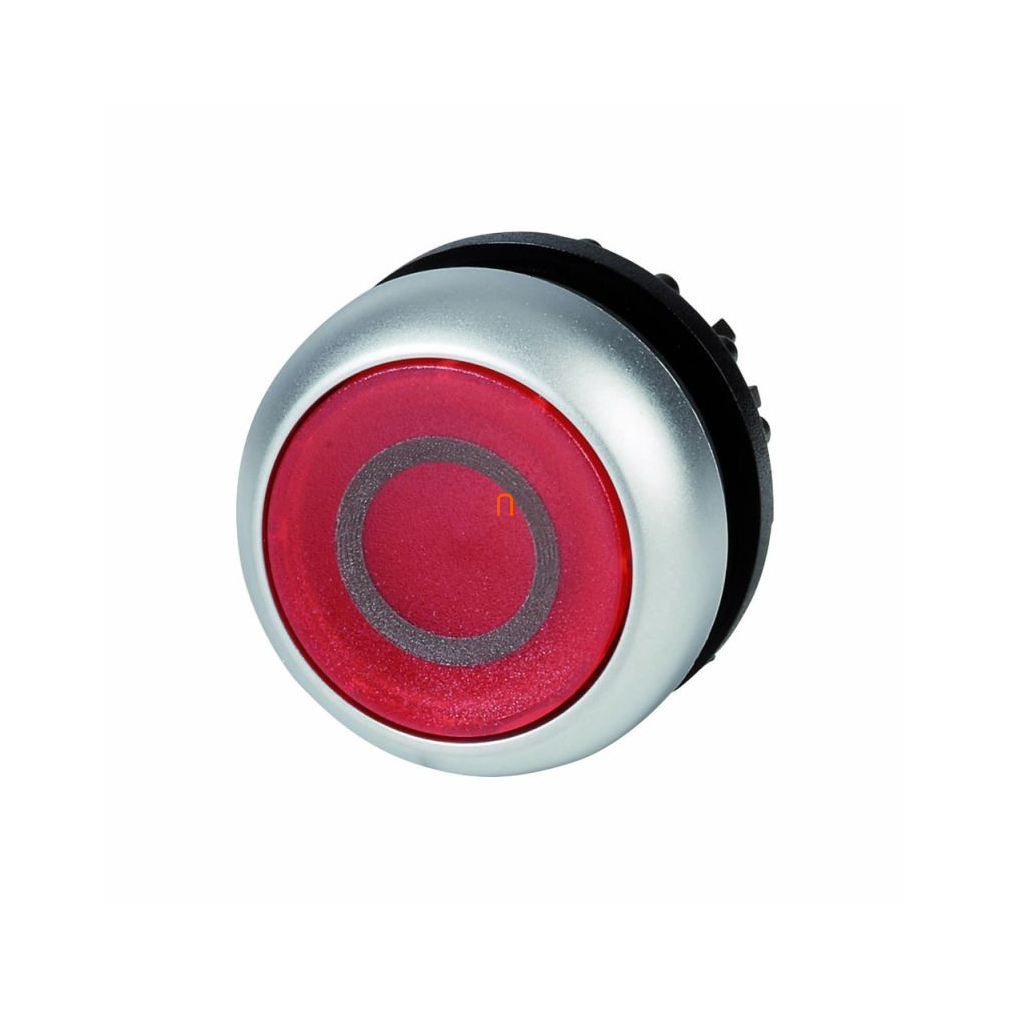 M22-DRL-R-X0 Világító nyomógomb, lapos, piros, reteszelt 216957 Eaton