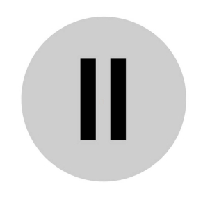 Eaton világító nyomógomb lapka, m22-xdl-w-x2-218301