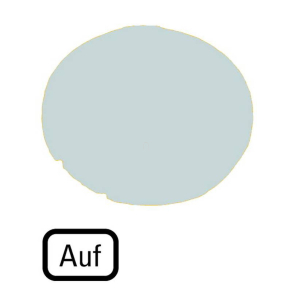 Eaton világító nyomógomb lapka, m22-xdl-w-d3-218317