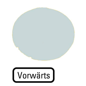 Eaton világító nyomógomb lapka, m22-xdl-w-d15-218322