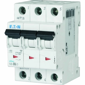 Eaton kismegszakító, 6 kA, 3P, faz6-c32/3-239151