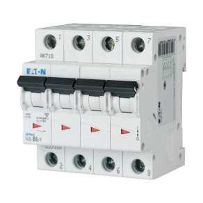Eaton kismegszakító, 6 kA, 4P, faz6-c32/4-239221