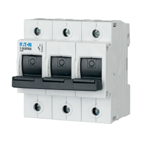   Eaton biztosítós szakaszoló kapcsoló három pólusú (üres) 63A, vill.+á.kód, z-sls/cb/3-248249