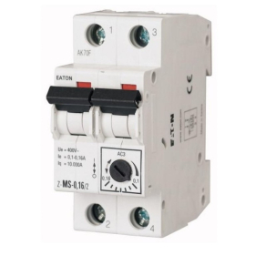   Eaton motorvédő kapcsoló kétpólusú, z-ms-0, 16/2-248389