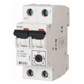   Eaton motorvédő kapcsoló kétpólusú, z-ms-0, 25/2-248390