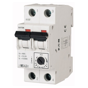 Eaton motorvédő kapcsoló kétpólusú, z-ms-25/2-248400