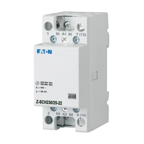   Eaton installációs kontaktor, 2z+2ny, 25A (AC1), 230V AC, z-sch230/25-22-248849