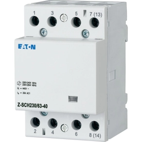  Eaton installációs kontaktor, 4z, 63A (AC1), 230V AC, z-sch230/63-40-248856