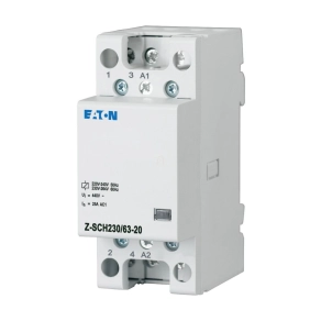   Eaton installációs kontaktor, 2z, 63A (AC1), 230V AC, z-sch230/63-20-248859