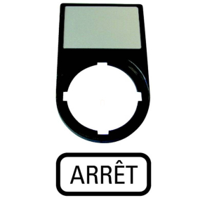 Eaton felirati tábla tartó + tábla, m22s-st-f0-256791