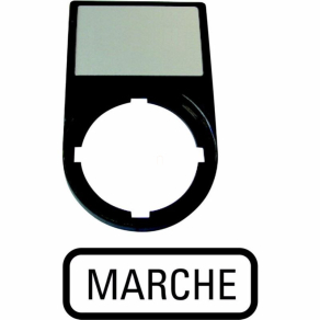 Eaton felirati tábla tartó + tábla, m22s-st-f1-256792