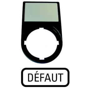 Eaton felirati tábla tartó + tábla, m22s-st-f67-256795