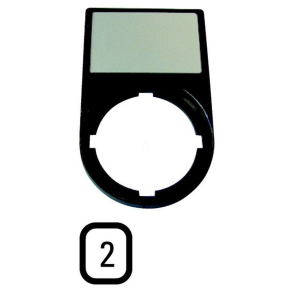 Eaton felirati tábla tartó + tábla, m22s-st-x53-256798