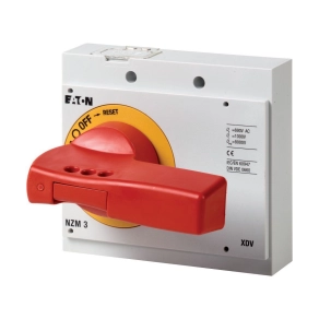   Eaton forgató kar, piros-sárga, zárható (készüléken), NZM3-xdvr-260140