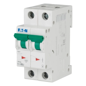 Eaton kismegszakító, 10kA, kétpólusú, pl7-b6/2-262761