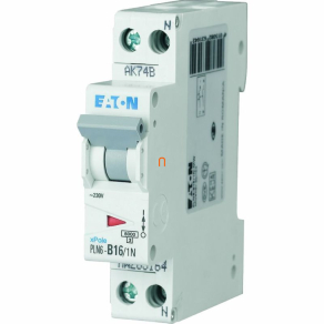 Eaton kismegszakító 1P+N C 16A 6kA PLN6-C16/1N (263282)
