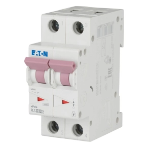 Eaton kismegszakító, 10kA, kétpólusú, pl7-d32/2-263384