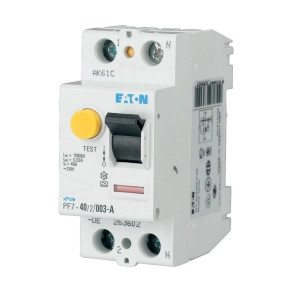   Eaton áramvédő kapcsoló 10kA 2P (javaslat helyette 263602), pf7-40/2/003-de-263579