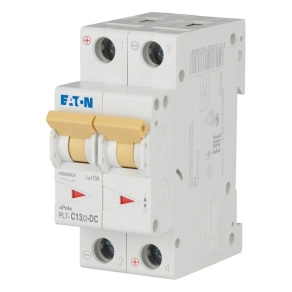   Eaton kismegszakító, 10kA, kétpólusú DC, pl7-c13/2-dc-264901
