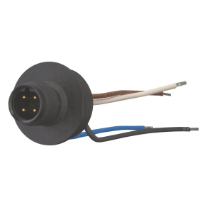   Eaton m12x1 csatlakozó dugó, IP66, 4Pú, "b", m12b-266136