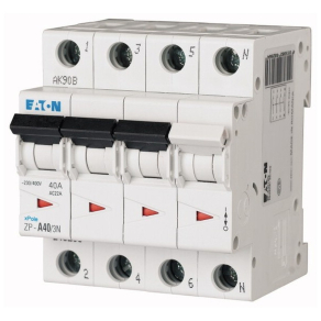Eaton kikapcsoló három pólusú +Nulla, zp-a63/3n-284909