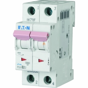 Eaton kismegszakító 2P C 16A 6kA PL6-C16/2 (286567)