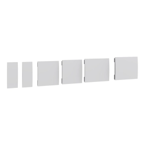 Schneider Electric Prisma XS - SZGBS25N - Easy PrismaSeT XL moduláris takaró RAL9002 műanyag (1 készlet tartalma: 2 x 24 mm, 2 x 54mm, 2 x 72 mm)