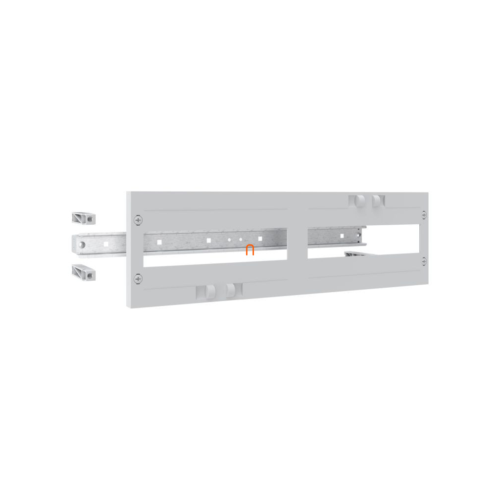 Easy PrismaSeT XL homloklap moduláris eszközökhöz DIN sínnel - műanyag - középen elválasztó 500x150 mm SZMT2120 Schneider