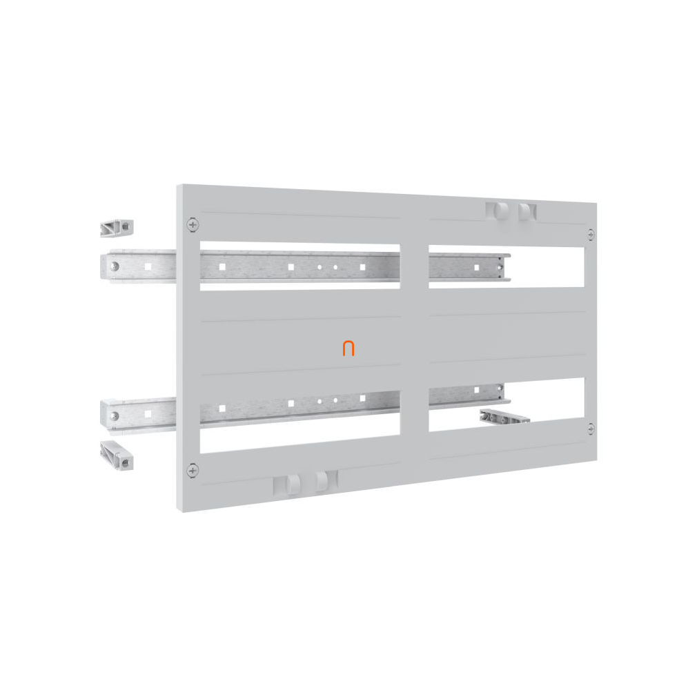 Easy PrismaSeT XL homloklap moduláris eszközökhöz DIN sínnel - műanyag - középen elválasztóval 500x300 mm SZMT2220 Schneider