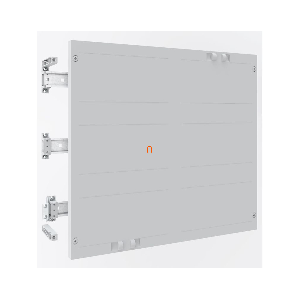Easy PrismaSeT XL teli homloklap süllyesztett DIN sínnel sorkapcsozáshoz 500x450 mm SZMT2310 Schneider