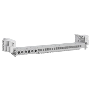 Schneider Electric Prisma XS - SZXPE27N -Easy PrismaSeT XL PE sín 27 leágazás 6 x 2,5-16 mm2 csavaros csatlakozás 21 x 1,5-4 mm2 rugós csatlakozás szigetelt